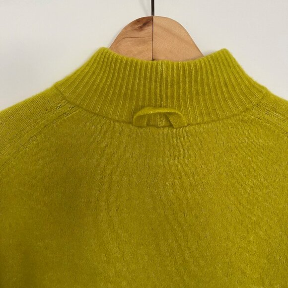 Everlane Cozy Stretch Pullover Sweater in Rare Key Lime Colorway | Size Small - Picture 10 of 13